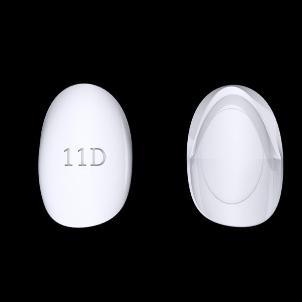 Tiptonic Finger Pick 11D - top and bottom view