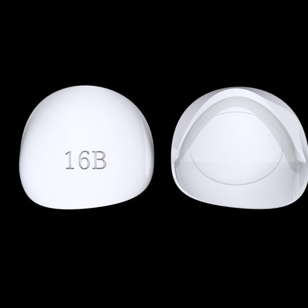 Tiptonic Finger Pick 16B - top and bottom view