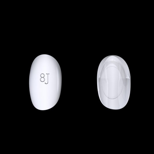 Tiptonic Finger Pick 8J - top and bottom view