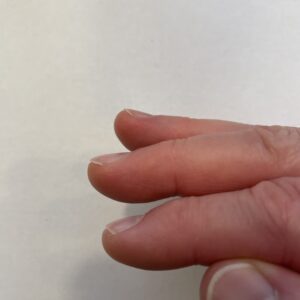 Fingernails Side View